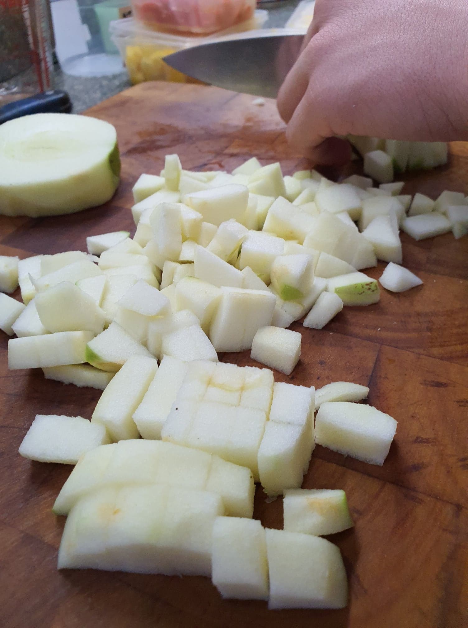 Diced Apple